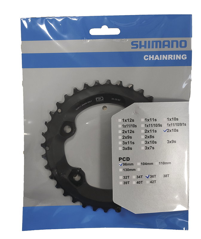 Shimano Kettenblatt Deore FCMT500 36 Zähne Y1WB98010