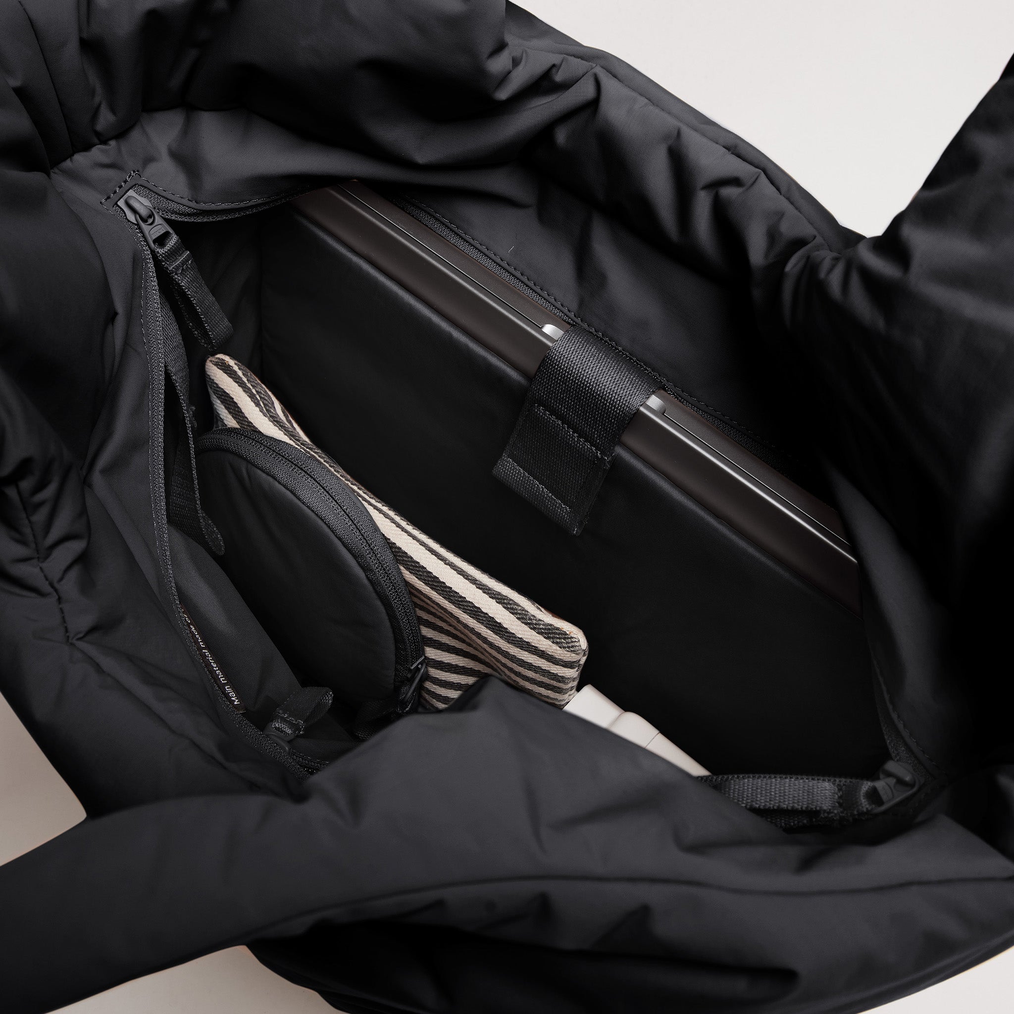 GOT BAG Cloud Tote Bag Monochrome Black