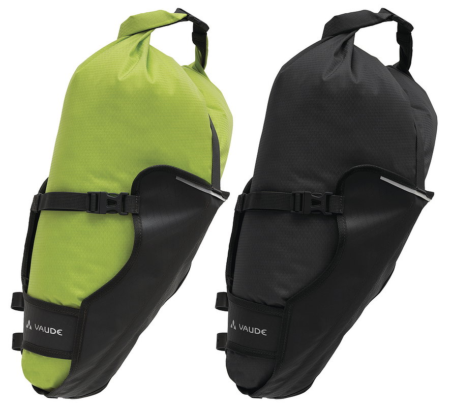 VAUDE Satteltasche Trailsaddle schwarz/grün