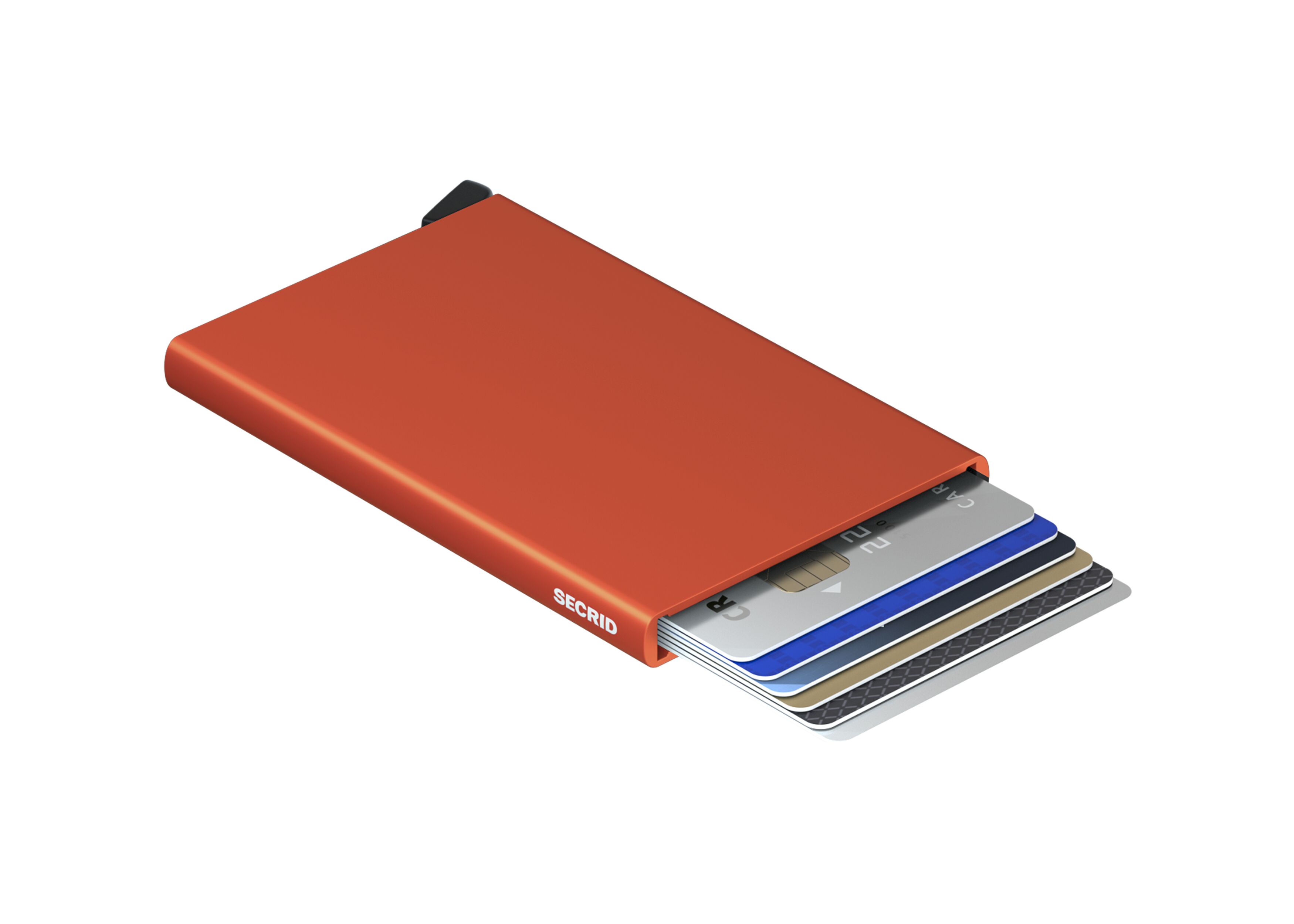 Secrid Cardprotector Orange – geöffnet