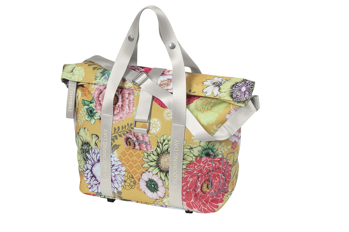 Basil Fahrradhandtasche Bloom Field MIK honey yellow