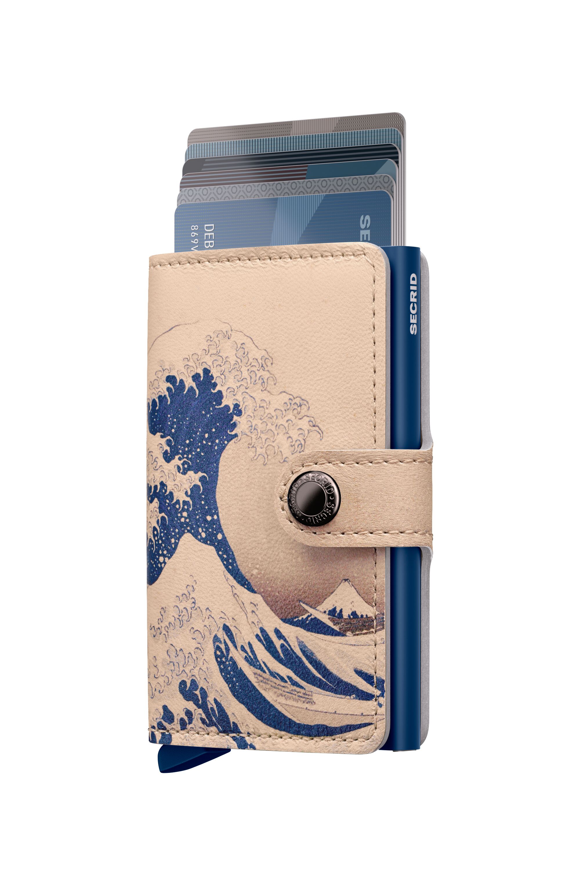 Secrid Miniwallet Art Wave – mit Karten