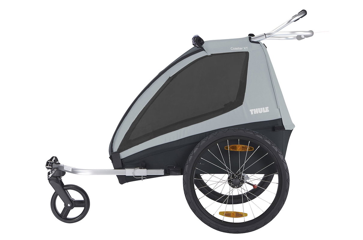 Thule Kinderanhaenger Coaster XT 2 Sitzer softblue/darkblue