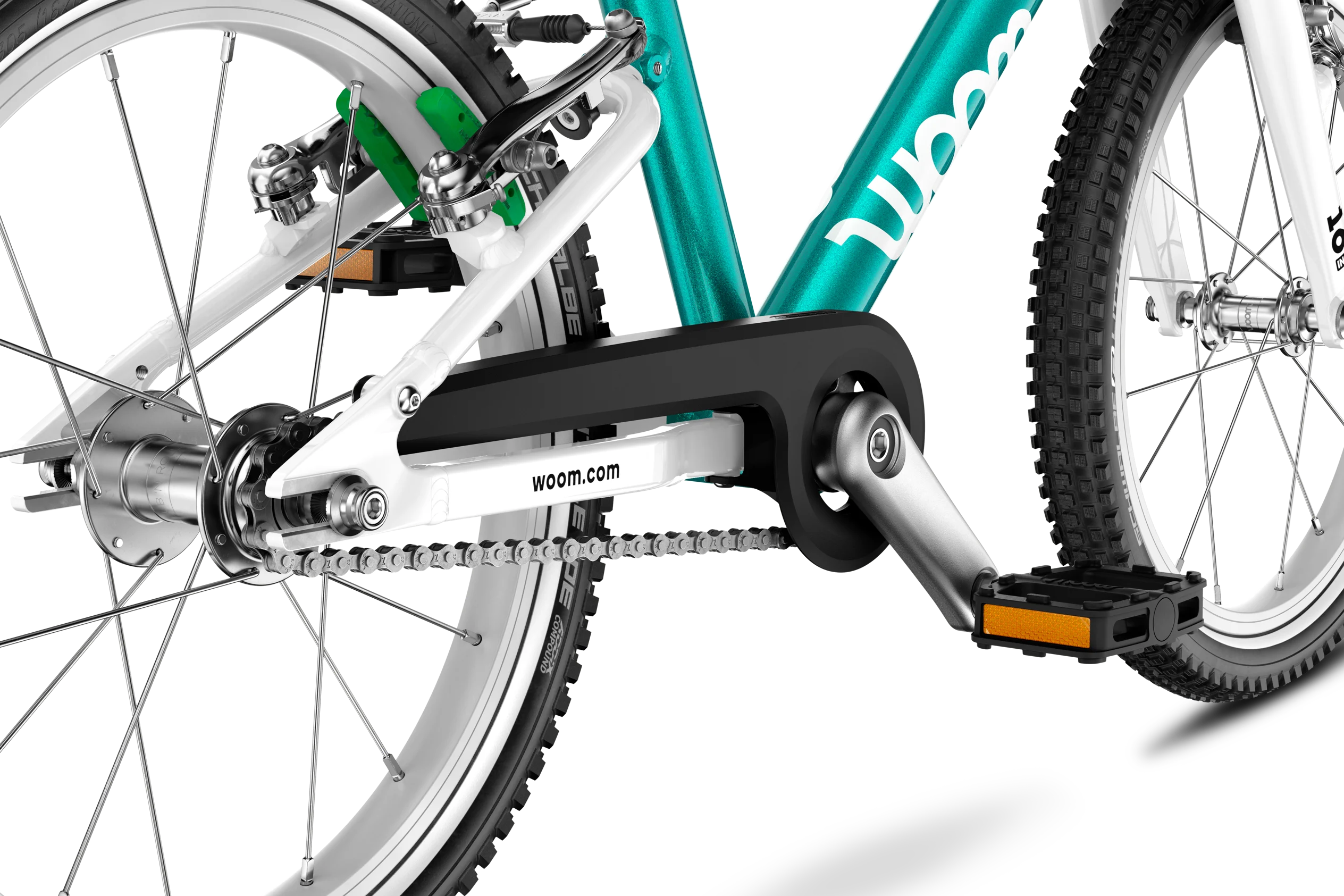 WOOM GO 3 Metalic Turquoise (Petrol)
