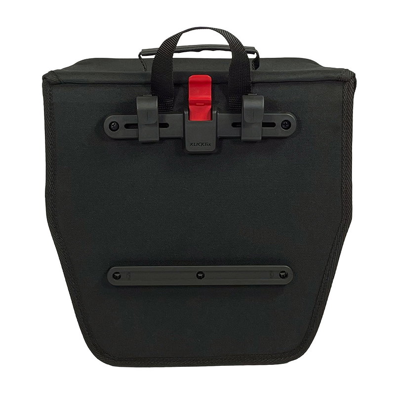 MATRIX Einzeltasche schwarz mit blauem Matrix-Logo
