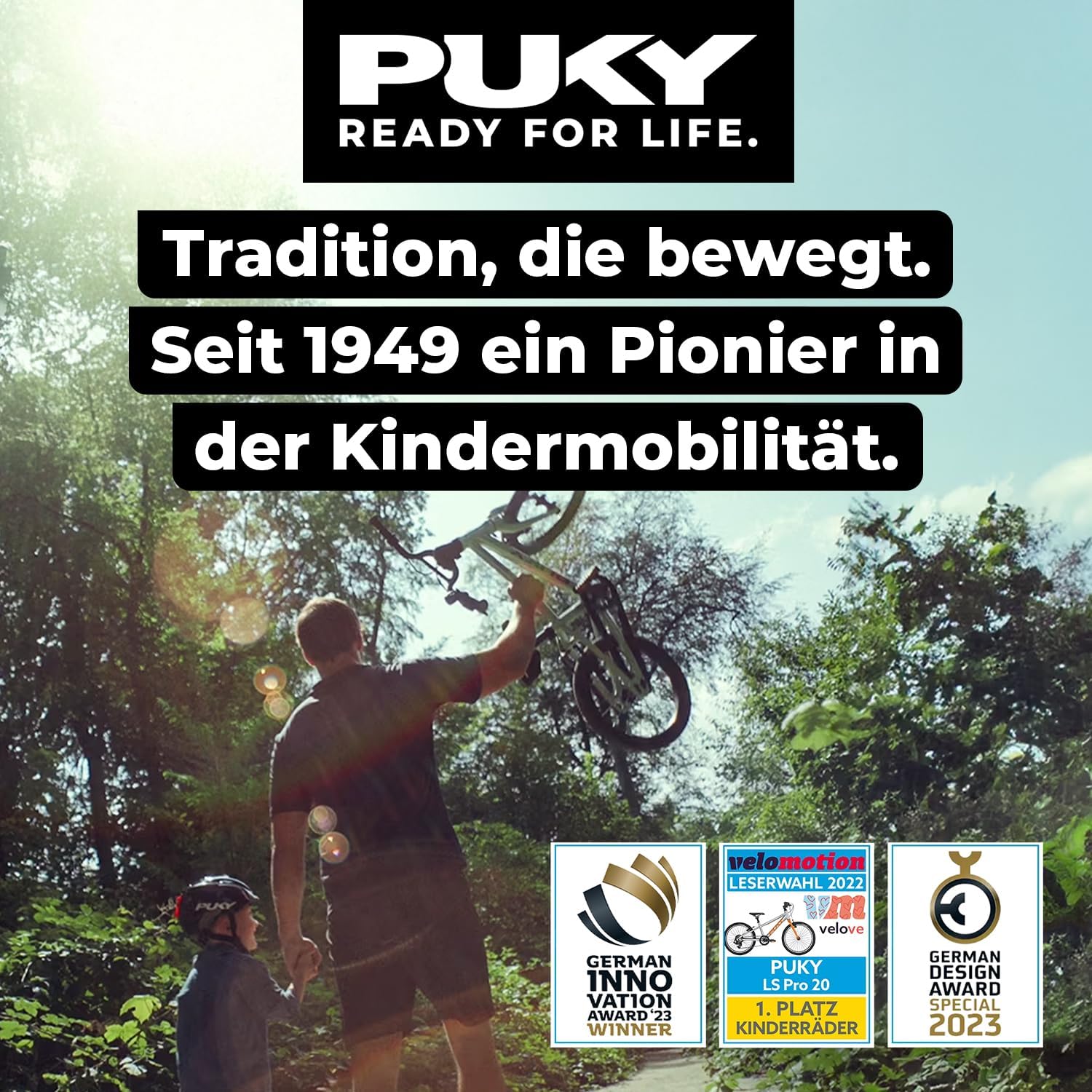 PUKY NEXT 12 Sand/Black Laufrad 4150 2026