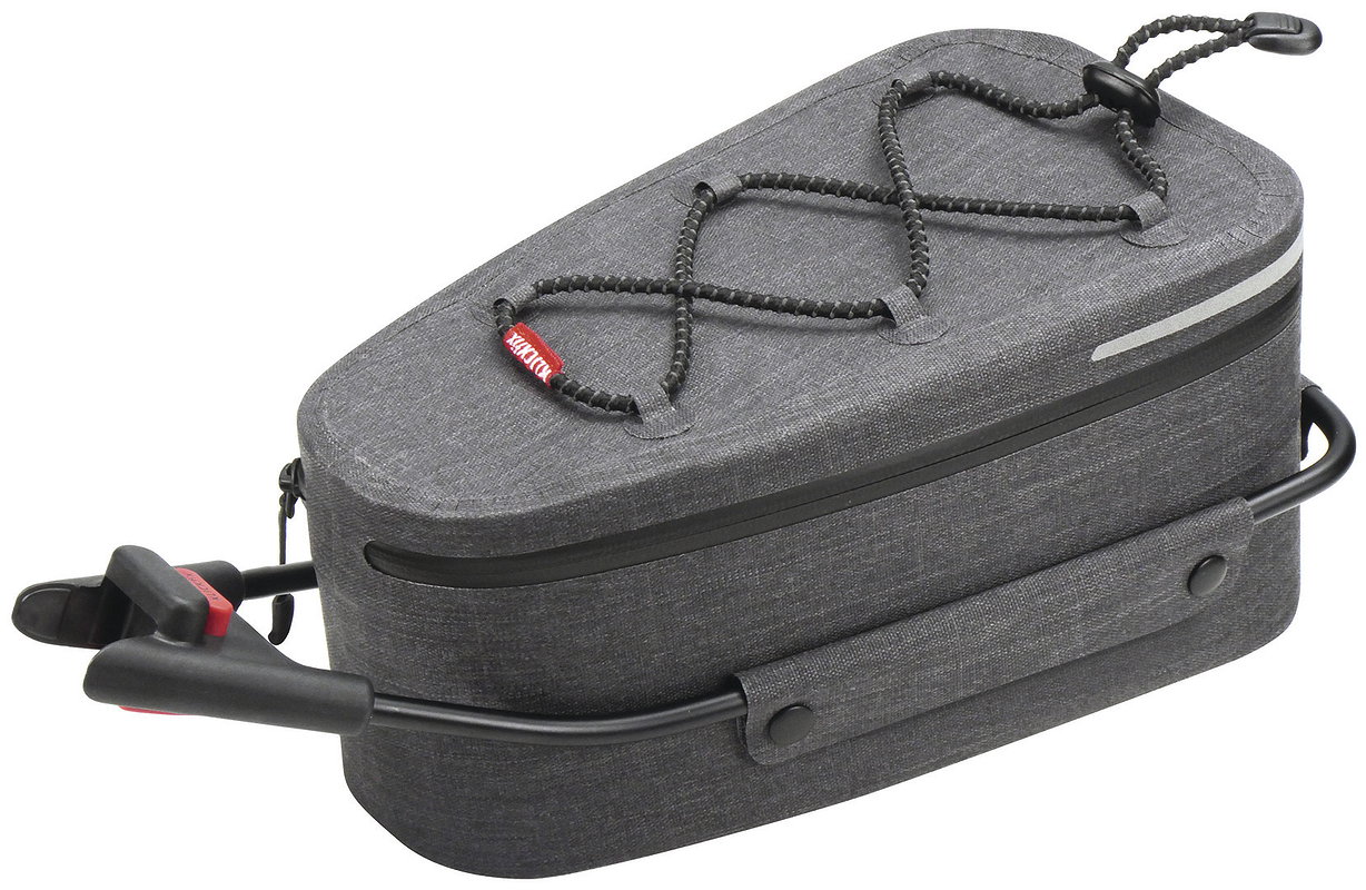 Rixen & Kaul Satteltasche Contour Waterproof Contour Satteladapter grau
