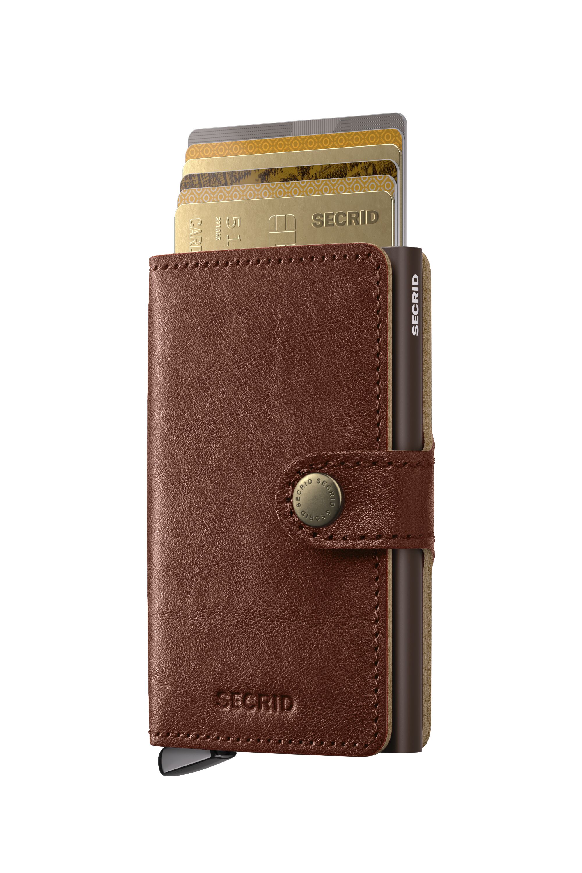 Secrid Miniwallet Basco Whiskey+ – mit Karten