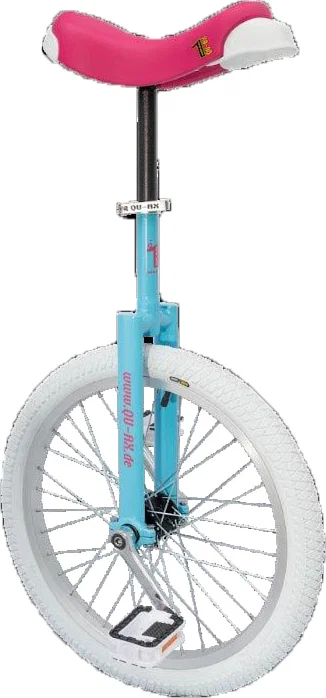 QU-AX Einrad Luxus 20" Babyblau