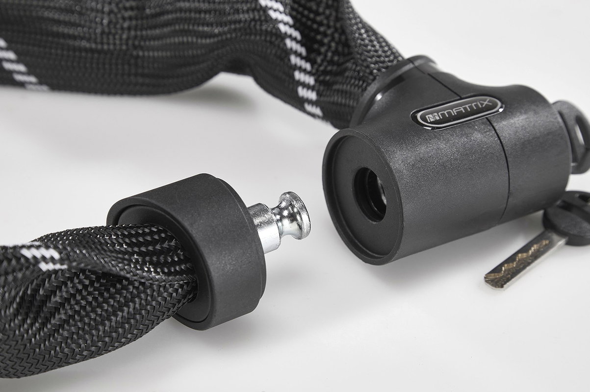MATRIX Kettenschloss KES 906 8,3 mm schwarz 90 cm