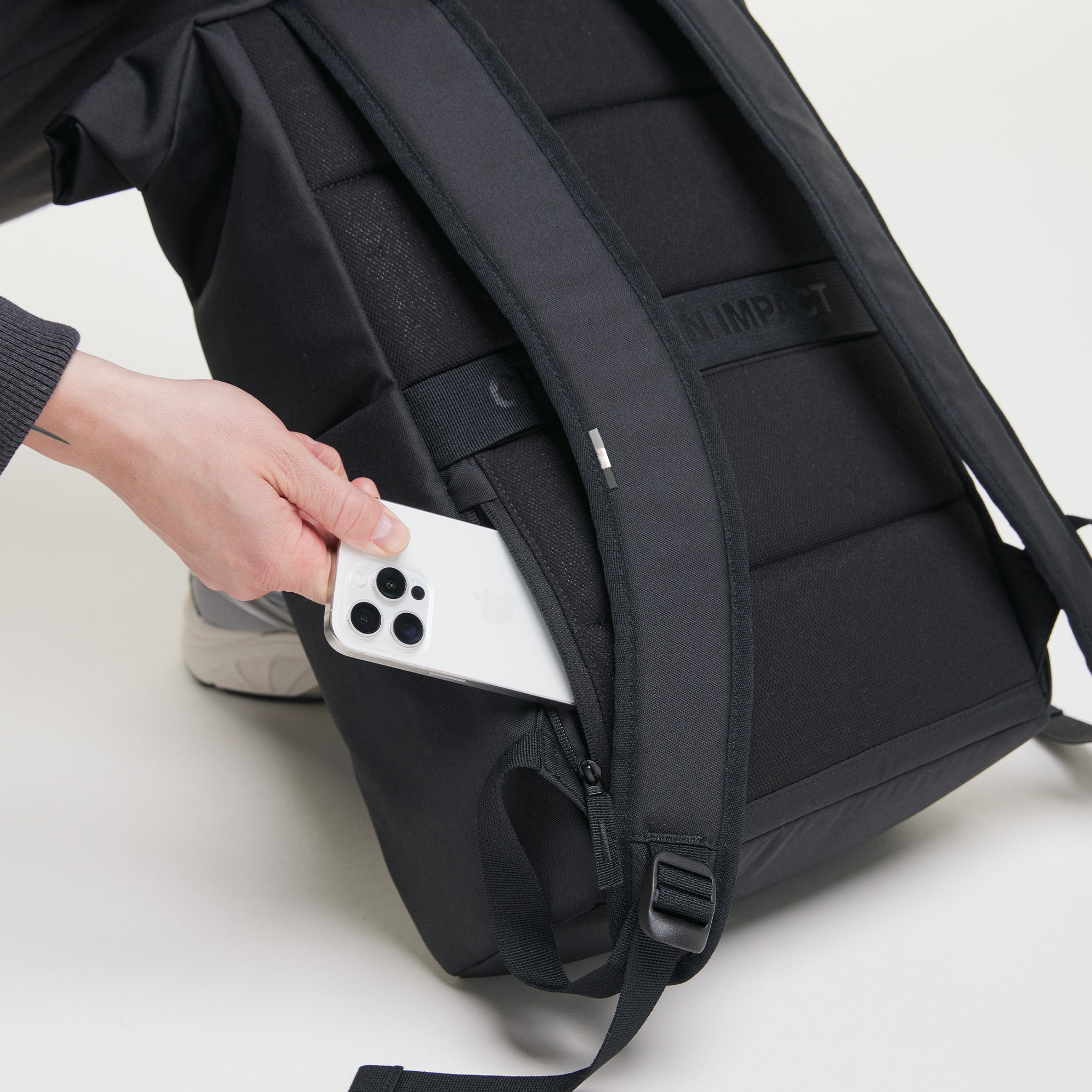 GOT BAG Rolltop Easy Monochrome Black