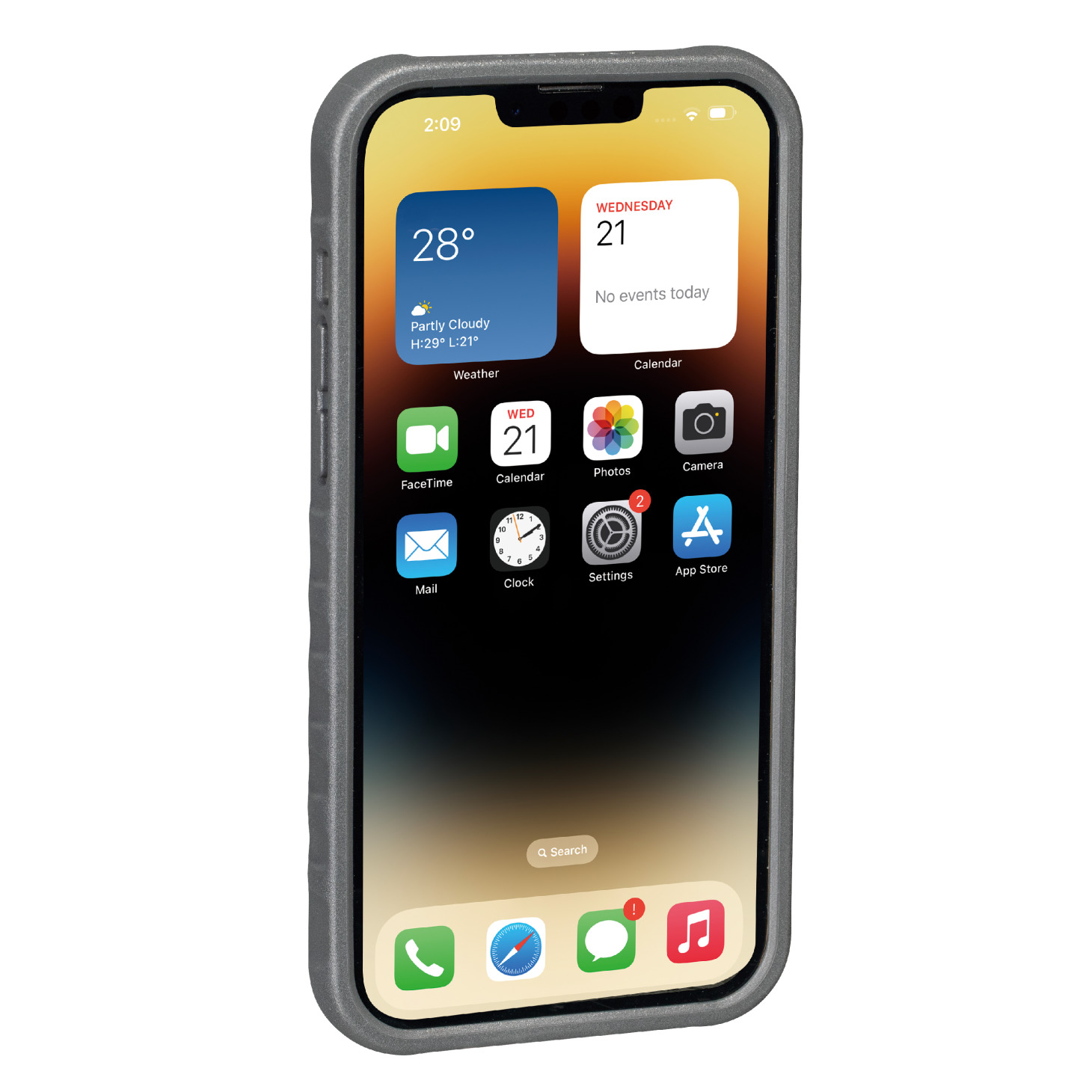 Topeak RideCase iPhone 14 Plus, Black/Gray, ohne Halter
