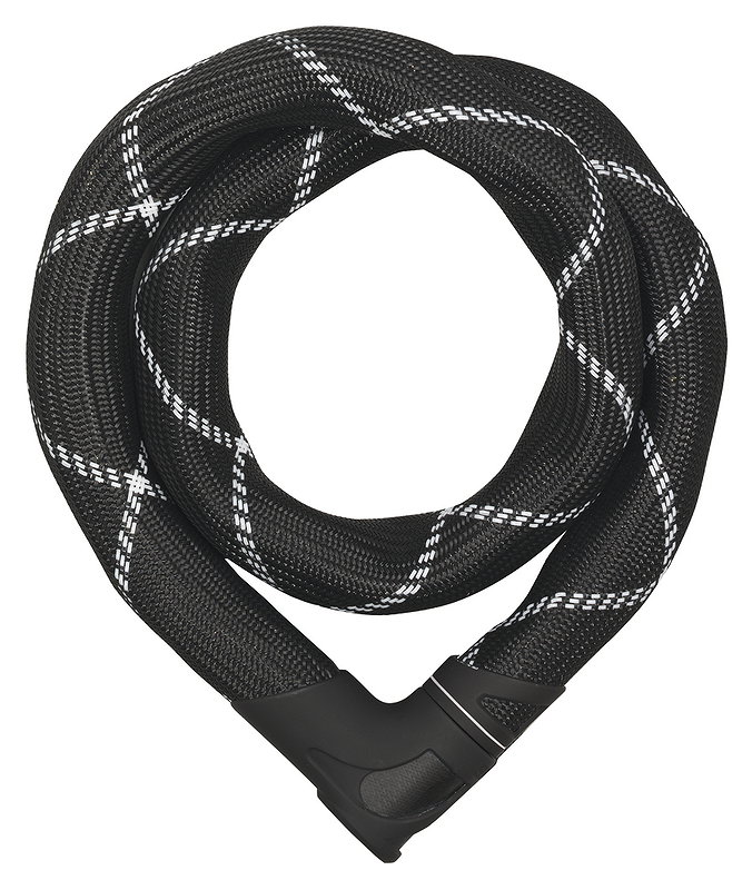 ABUS Kettenschloss Steel-O-Chain Iven 8210/85 8 mm schwarz 85 cm