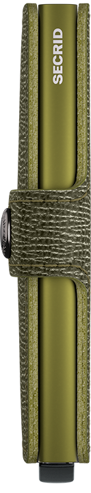 Secrid Miniwallet Crisple Kelp – Seitenansicht