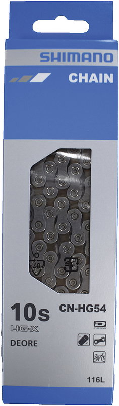 Shimano Fahrrad Kette CNHG54 10-fach 116 Glieder ICNHG54116I