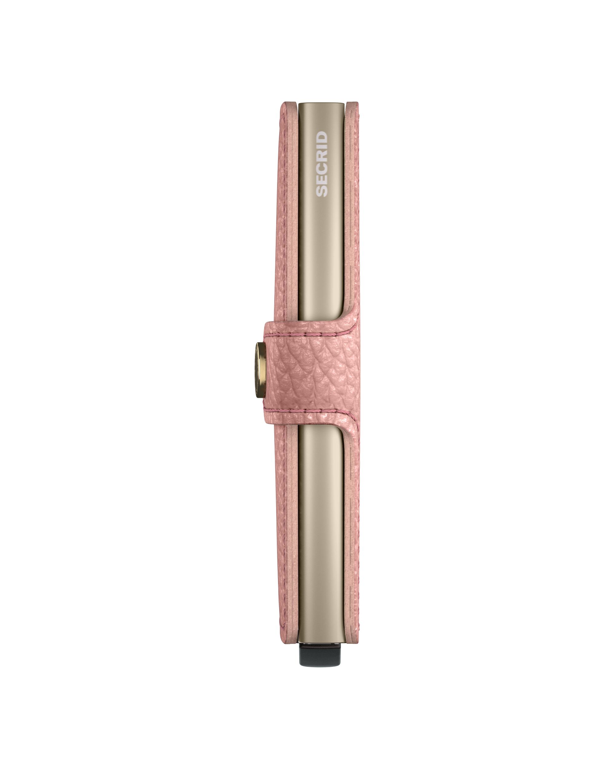 Secrid Miniwallet Pebble Rose – Seitenansicht