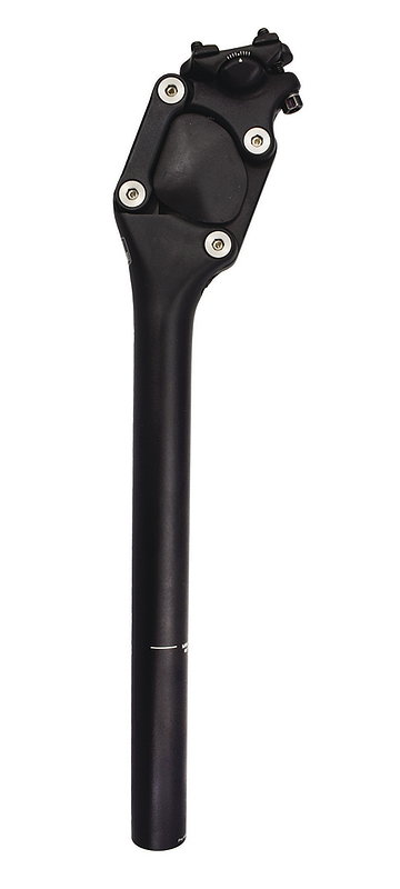 MATRIX Federsattelstütze Parallelogramm PL500 bis ca. 70 kg 31,6 mm schwarz 350 mm