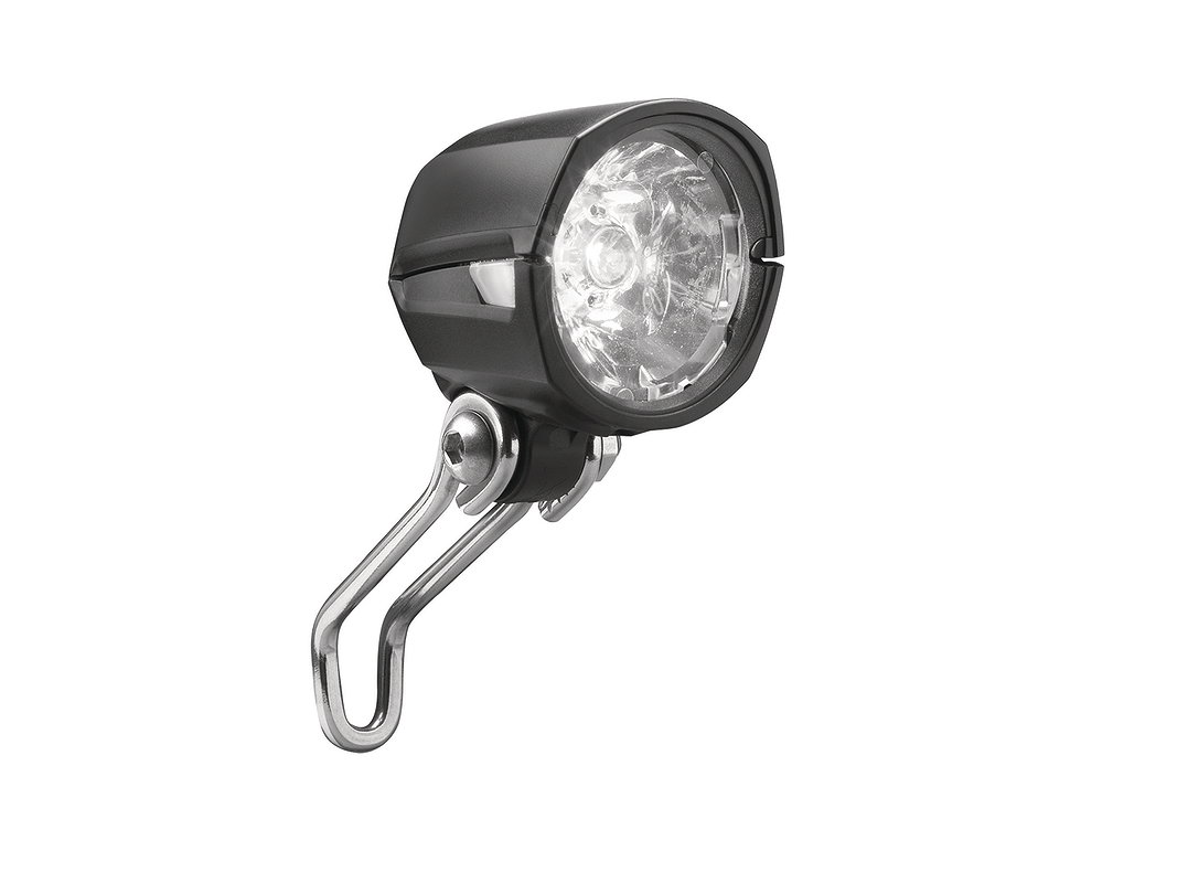 B&M Dynamo-LED-Scheinwerfer Lumotec Dopp N plus schwarz 35 Lux 151RNDI-04