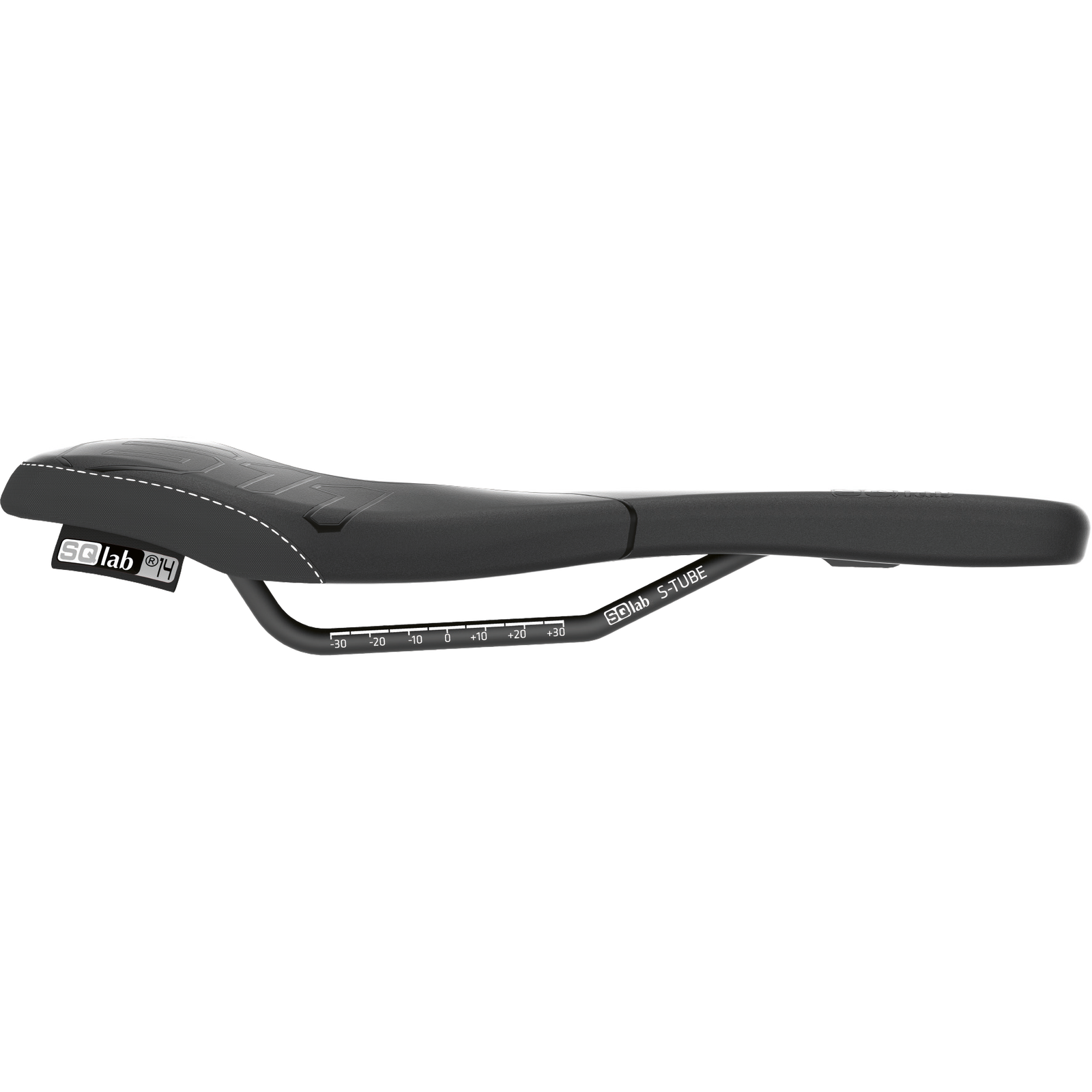 SQlab Sport Sattel 611 Ergowave S-Tube – Seitenansicht