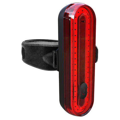 MATRIX LED Akkurücklicht BLR 24 mit Bremslichtfunktion mit Bremslicht-/Notbremslicht schwarz