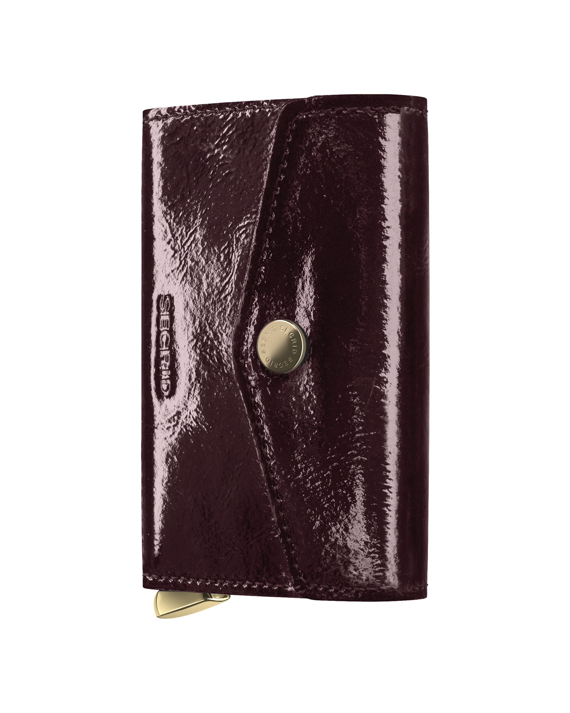 Secrid Envelope Naplak Plum+ – Vorderansicht