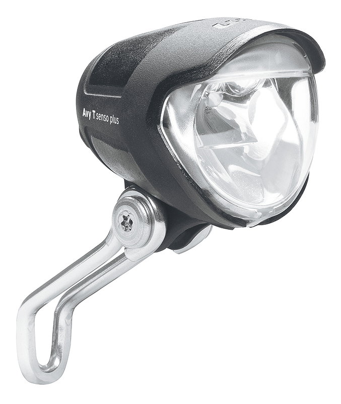 B&M Dynamo-LED-Scheinwerfer Lumotec IQ Avy N plus schwarz 40 Lux 162RNDI