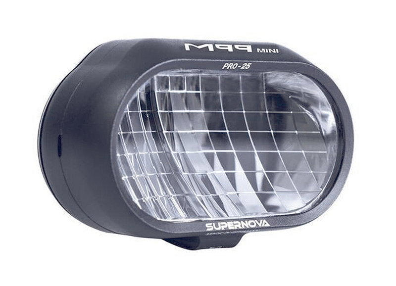 Supernova E-Bike LED Scheinwerfer M99 Mini PRO-25 schwarz 450 / 1150 Lumen