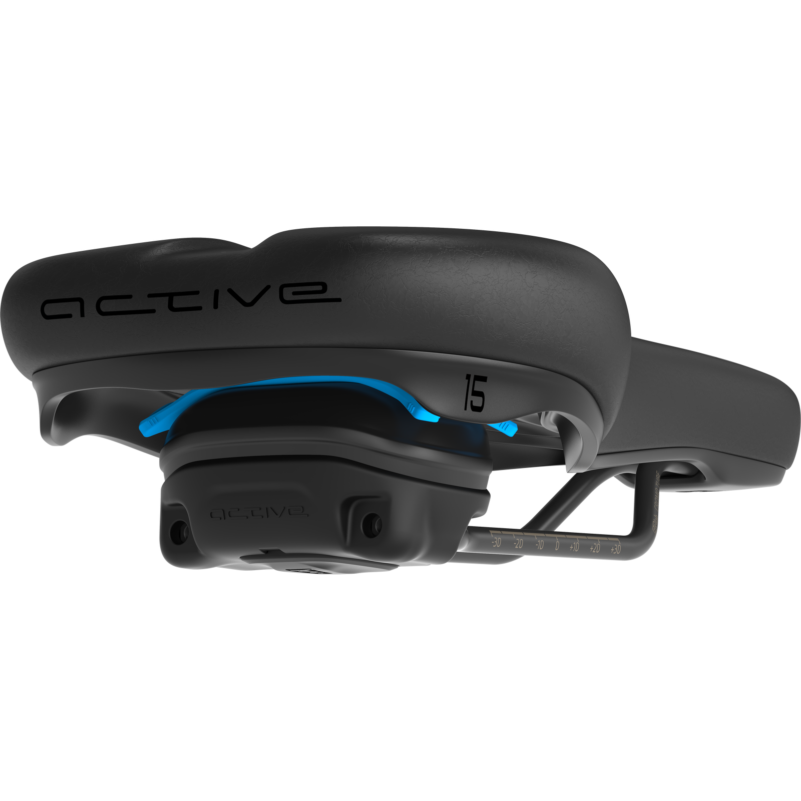 SQlab Trekking Sattel 602 M-D Active 2.1 – Ansicht schräg hinten