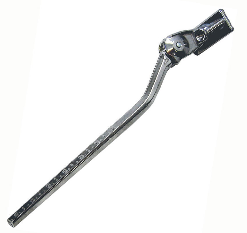 Pletscher Mittelbauständer ESGE Standard metallic-silber 26"/ 265 mm
