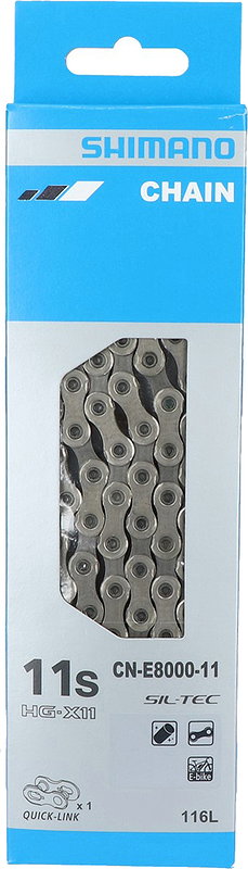 Shimano E-Bike Kette CNE8000-11 11-fach 138 Glieder ICNE800011138