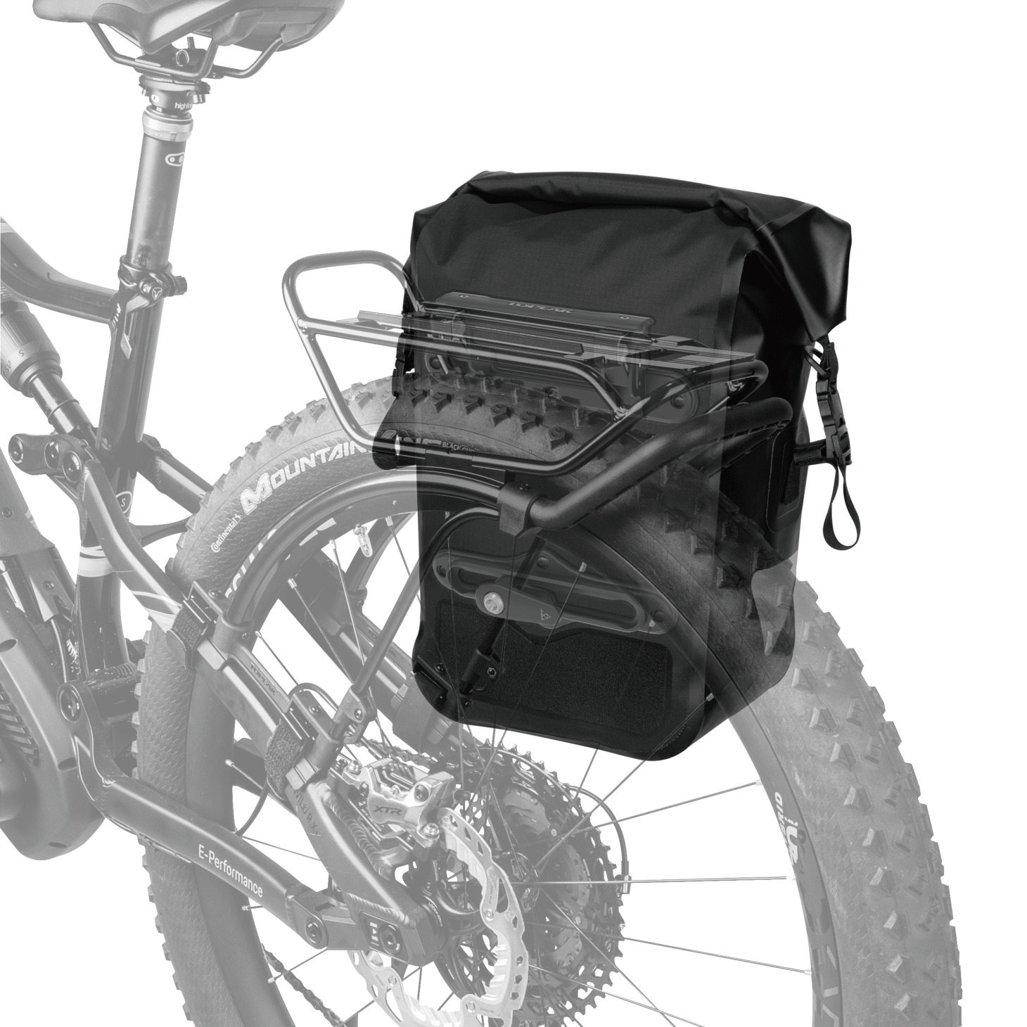Topeak Pannier DryBag - 16 l - black