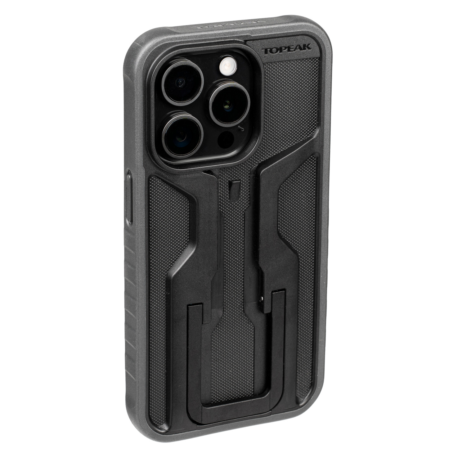 Topeak RideCase iPhone 15 Pro, Black/Gray, ohne Halter