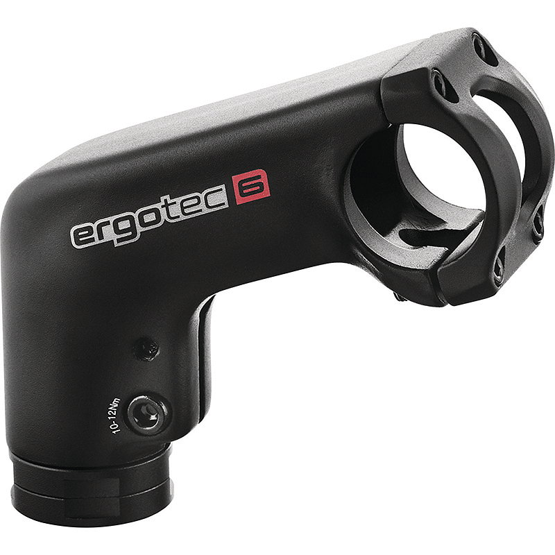 ergotec Ahead-Vorbau Barracuda i-Einstellring 110 mm schwarz sand. 31,8 mm 1 1/8" 20°
