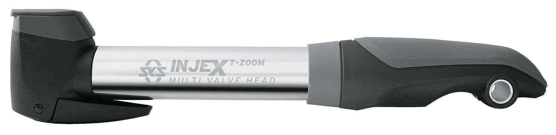 SKS Minipumpe Injex T-Zoom silber/schwarz 10 bar / 144 PSI