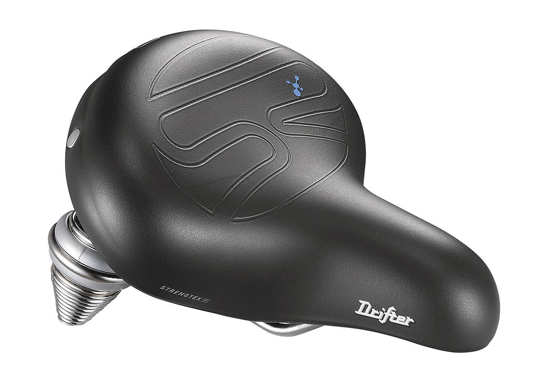 Selle Royal City Sattel Drifter Strengtex small Relaxed 90° schwarz L251 x B221mm / 995 g Unisex
