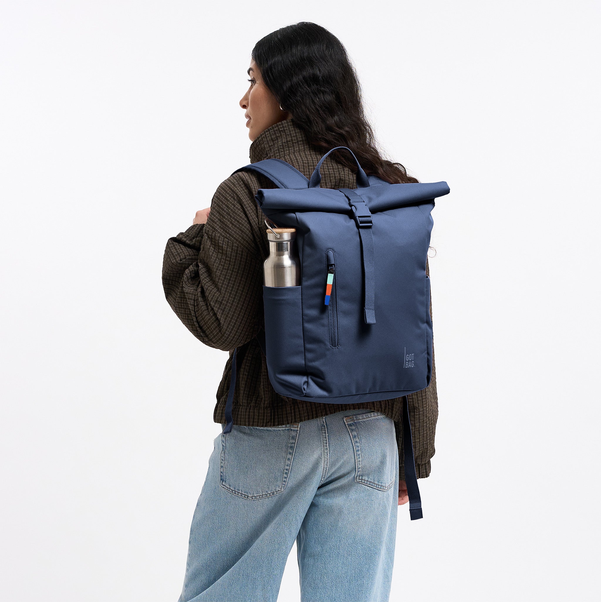 GOT BAG Rolltop Easy Small Deep Ocean