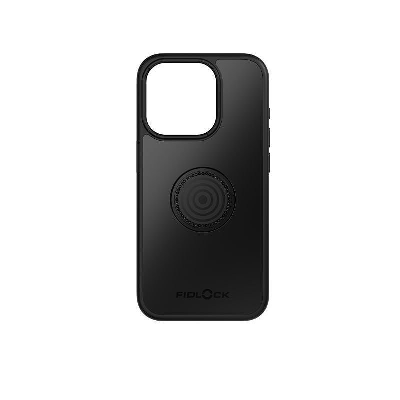 FIDLOCK Smartphonehalter VACUUM Phone Case für Apple iPhone 15 Pro schwarz
