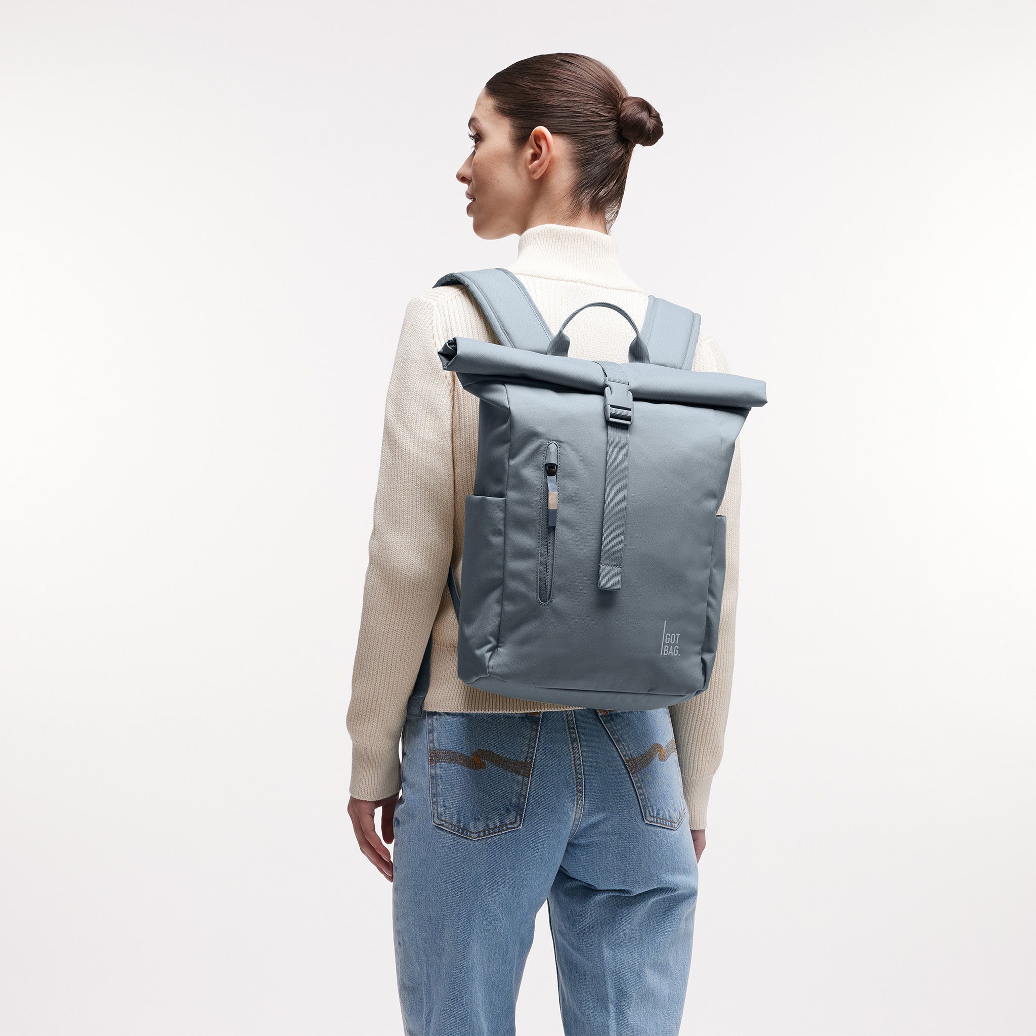 GOT BAG Rolltop Easy Small Monochrome Marlin