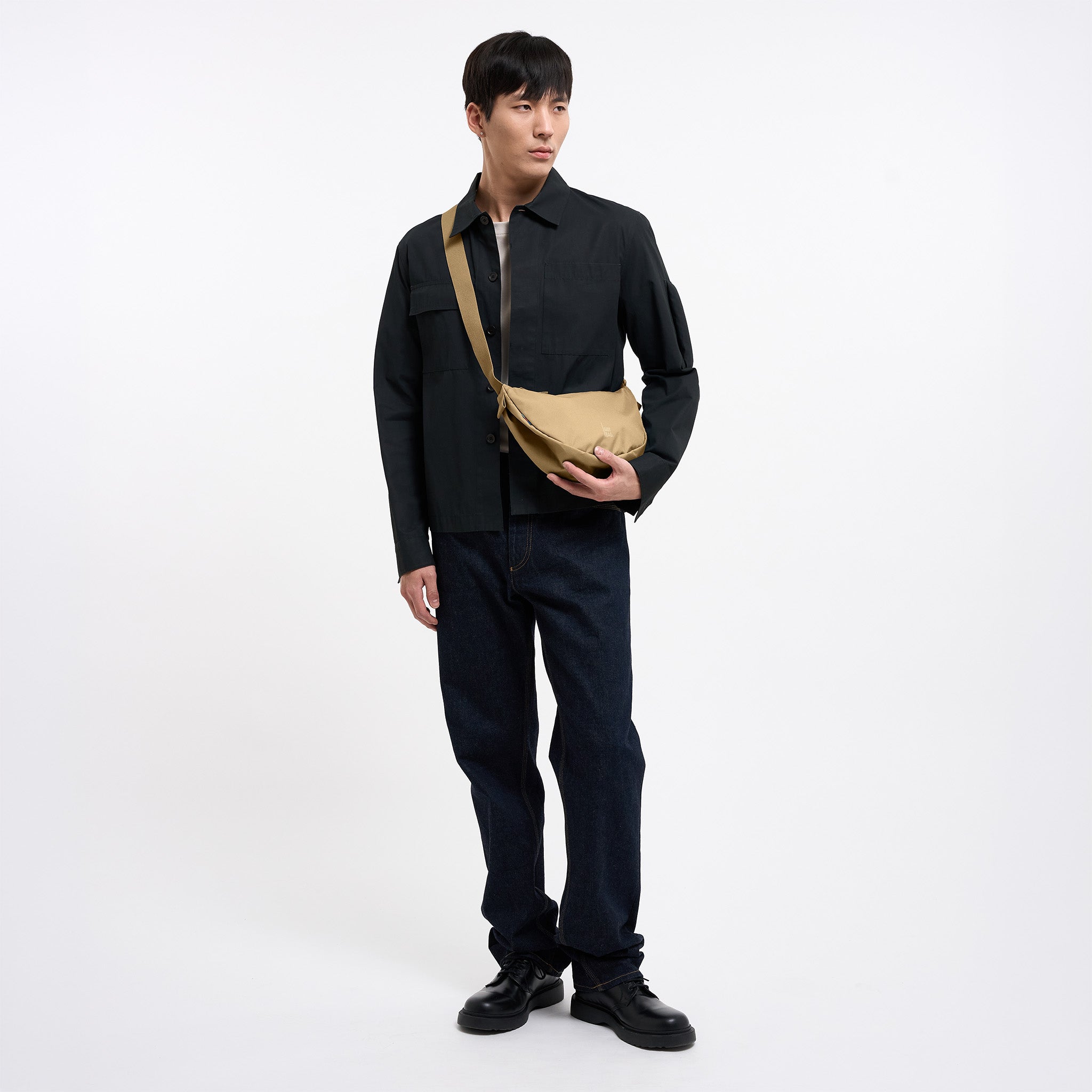 GOT BAG Moon Bag Small Monochrome Sea Moss