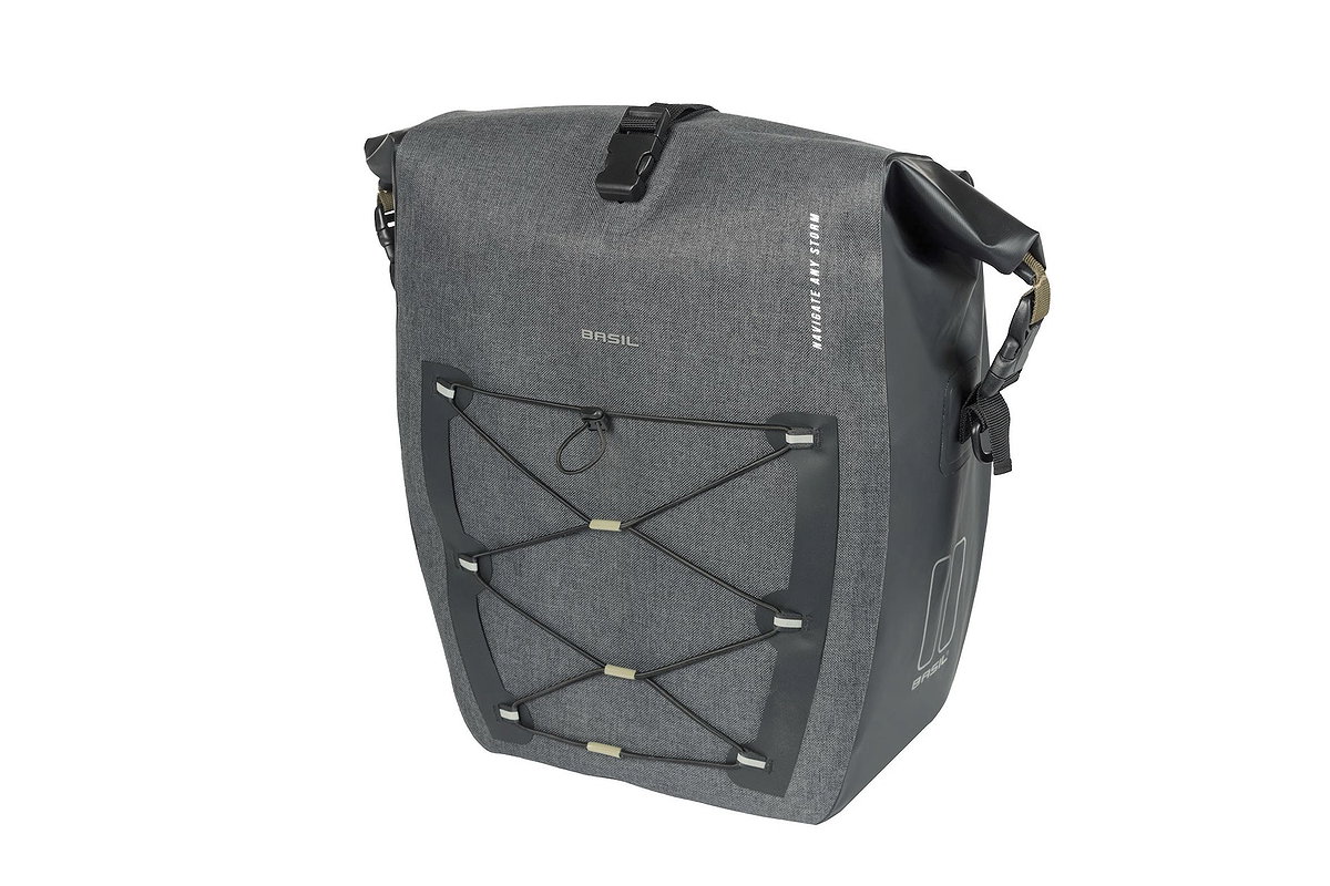 Basil Einzeltasche Navigator Storm  L schwarz