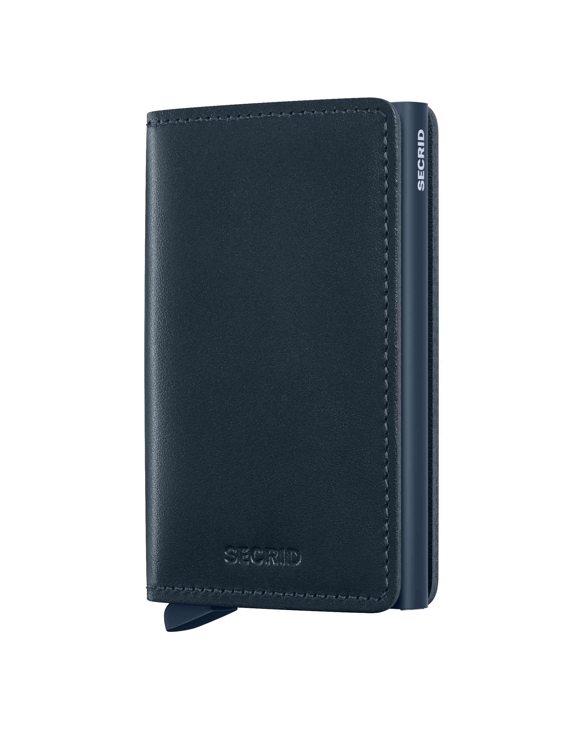 Secrid Slimwallet Original Navy-Navy – Vorderansicht