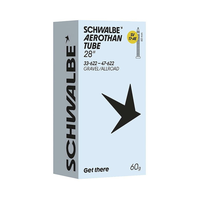 Schwalbe Fahrradschlauch Aerothan 28" SV17-AE 60 mm 33/47-622