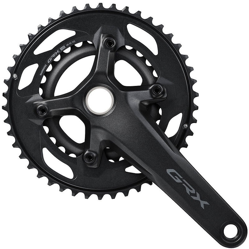Shimano Kettenradgarnitur GRX FCRX610212 2-PIECE 46x30 Zähne schwarz 170 mm EFCRX6102CX60