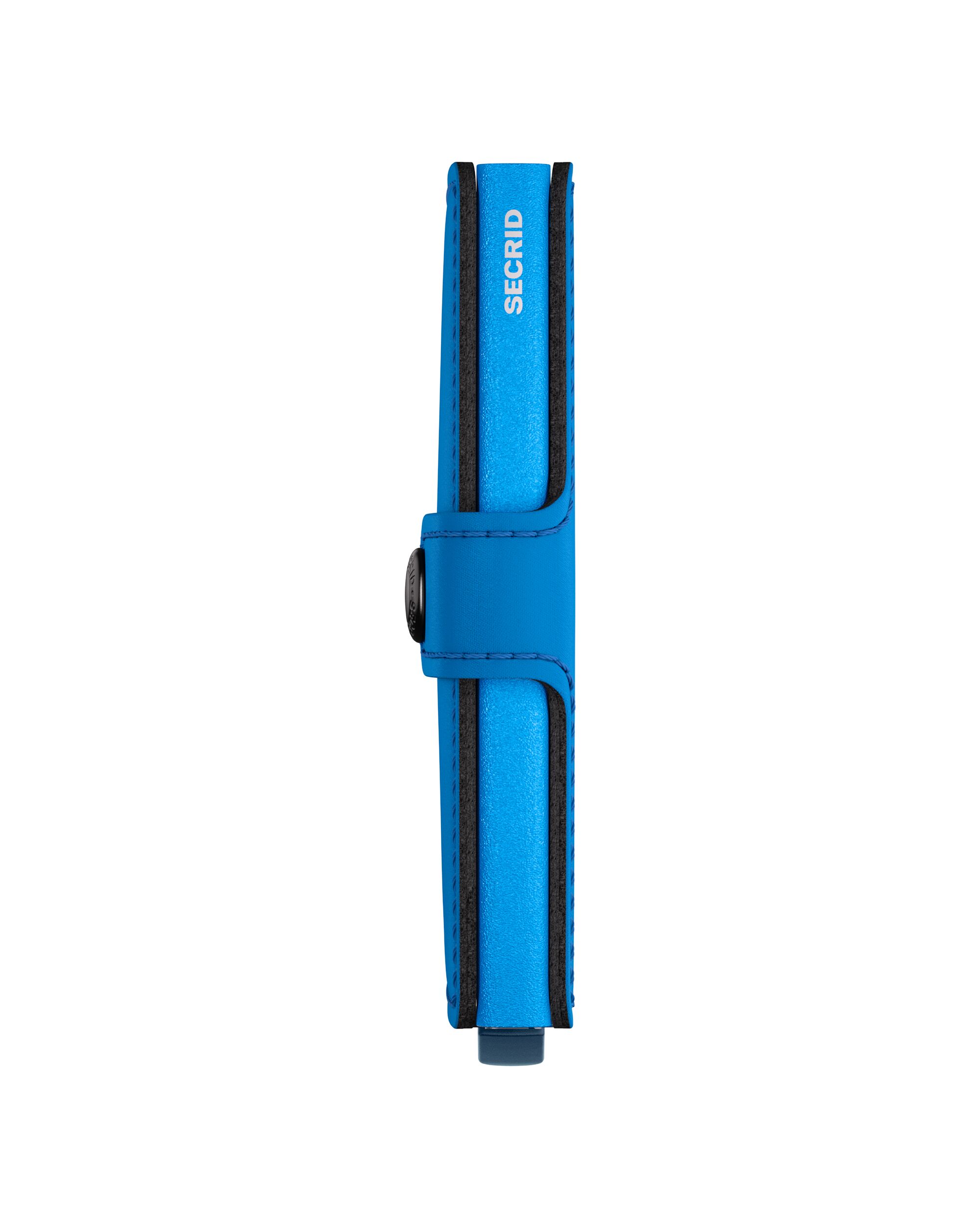 Secrid Miniwallet Yard powder Ultra Blue – Seitenansicht