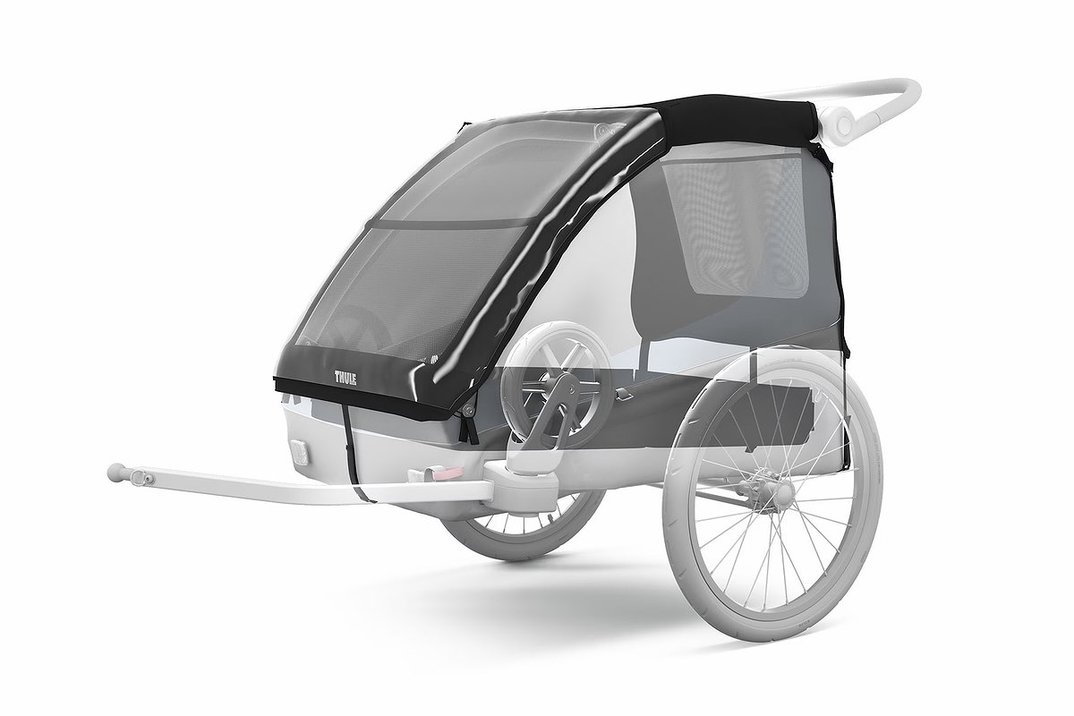 Thule Hundebett Pet Accessory Courier Trailer Kit schwarz