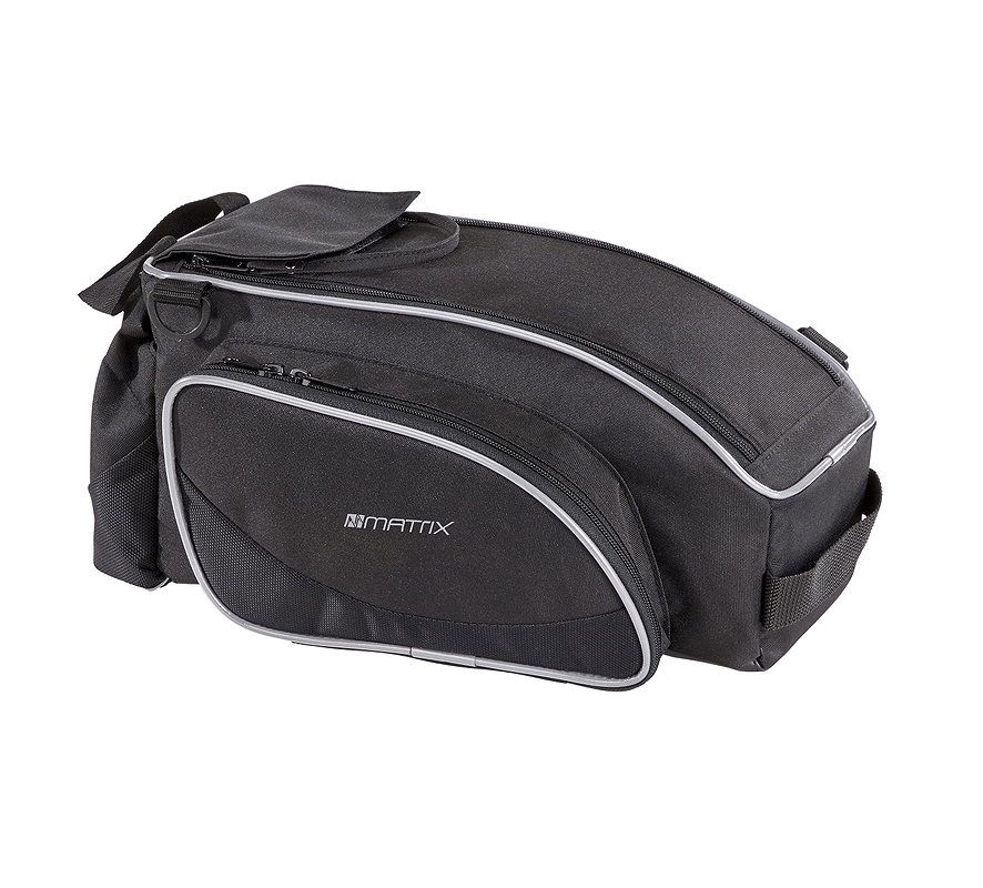 MATRIX Gepäckträgertasche XL Snapit schwarz
