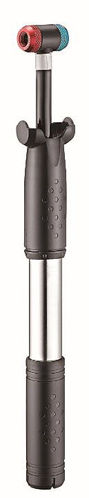 MATRIX Minipumpe mit Schlauch MP101 silber/schwarz 7 bar / 100 PSI