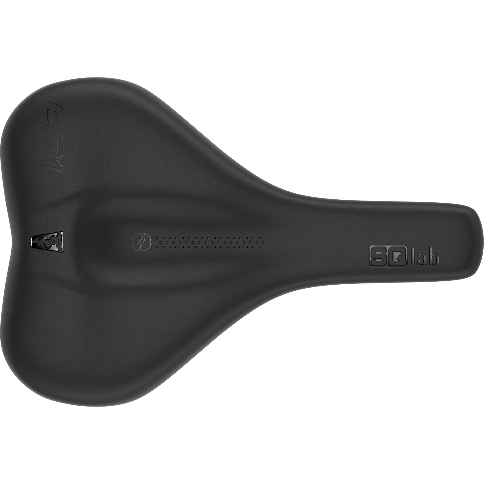SQlab Trekking Sattel 601 Ergolux – Ansicht von oben