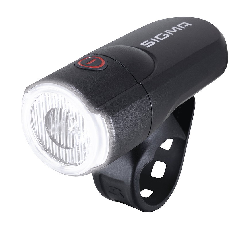 SIGMA LED Batteriefrontleuchte Aura 30 schwarz