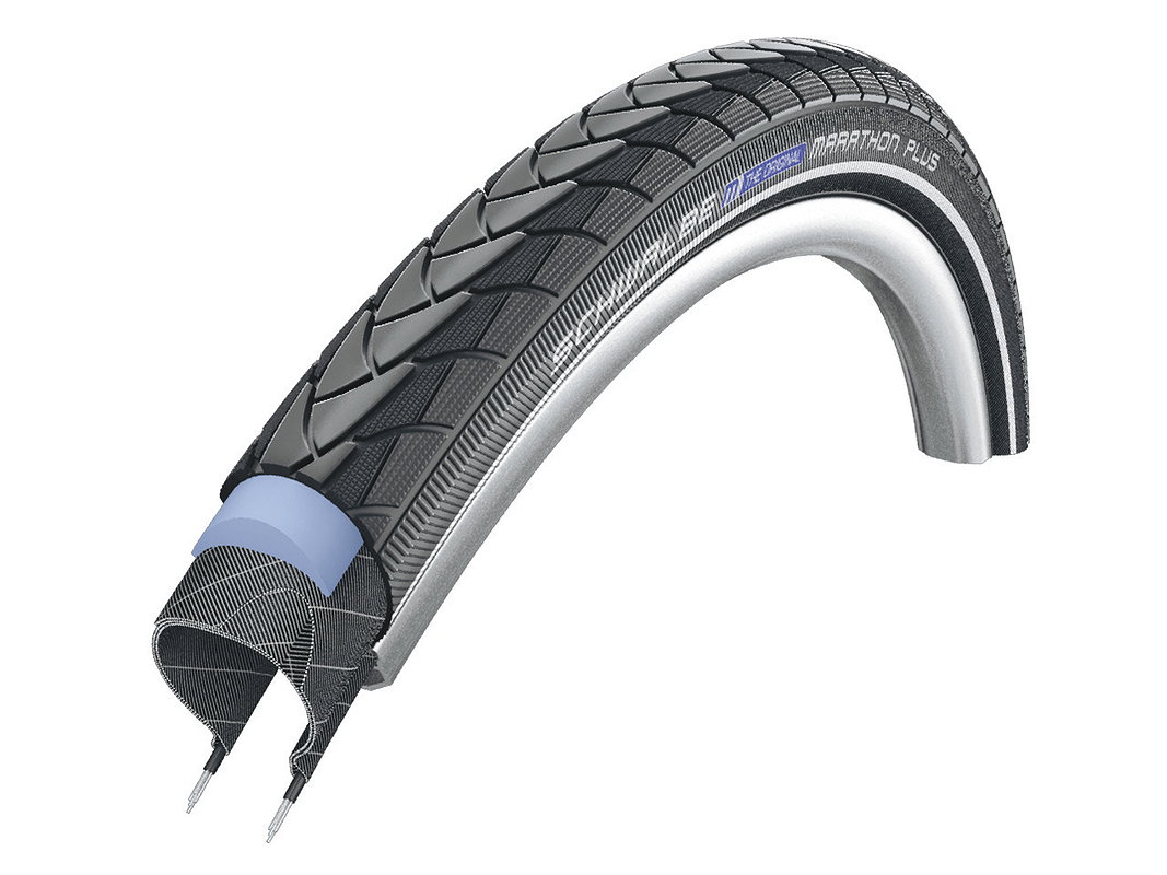 Schwalbe Fahrradreifen Marathon Plus HS 440 schwarz Reflex 32-622 28x1,25 700x32C 11100768